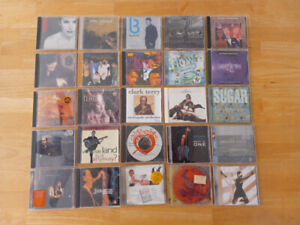 Lot of 25 Assorted CDs Mixed Genres Bundle Bulk Lot Eclectic Mix - Sold As Is. 