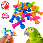 Bonka Bird Toys 2026 12Pk Plastic Bolt and Wing Nuts Foot Talon Parrot Cage Toy
