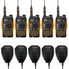 5x Baofeng GT-3 MKII V/UHF 2m/70cm Transceiver Ham Two-way Radio HT + 5xSpeaker