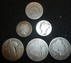 Early  Type Coin Collection   90% Silver  US Coins A4#M5-6T Coin Set Lot