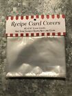 Labeleze Recipe Card Protective Covers 4 x 6 Free Shipping!