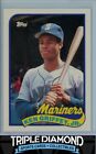 1989 Topps Traded #41T Ken Griffey Jr Rookie RC Mariners S374