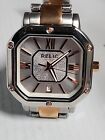 NEW!! Relic Mens ZR34172 Stainless Steel Quartz Analog Bracelet Watch (575)