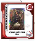 2024 Bowman Chrome Prospect Power Up Walker Jenkins PP-1 Minnesota Twins