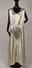 ART DECO LATE 1920’S SHINING SLIPPER SATIN LONG DRESS W BELT