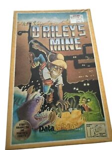 O’RILEY’S Mine Video Game By Data Soft Inc. Atari Cassette Box Manual