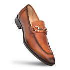 NEW Mezlan Dress Slip On Shoes Horsebit Ornament Loafer Genuine Leather Cognac