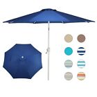Aoodor 9FT Outdoor Patio Market Umbrella Aluminum Frame,UV Protection Waterproof