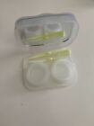 Olens Contact Lens Case w/ Mirror and Tweezers, Travel Kit Container