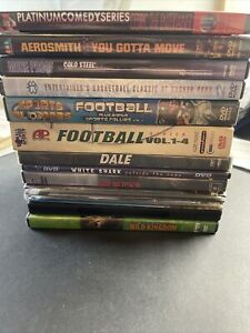 Lot Of 12 Documentary Comedy And Sports DVDs