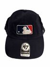 MLB Logo Hat Mens Blue Strap Back Adjustable 47 Brand One Size Classic Baseball