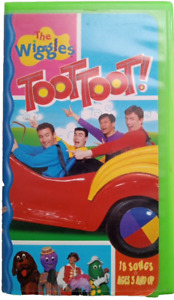 The Wiggles: Toot Toot VHS Video Movie Original Cast 18 Songs Greg Murray Film