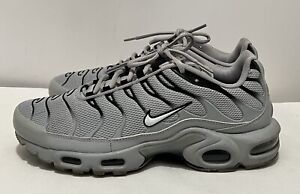 Nike Air Max Plus TN Men Size 9 WOLF Grey Athletic Shoes Sneakers