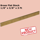 Brass Flat Stock  1/8