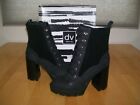 New in Box DV by Dolce Vita *Dixy* Shearling Black High Heel Ankle Boots 9
