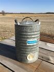 Western Field Hawthorne Galvanized Tin 5 Gallon Water Cooler, Vintage Picnic