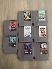 Nintendo NES Entertainment System Game Lot Collection 8 Games | Cleaned & Tested