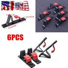 6x Car Tire Wheel RIM Hub Hook Shop Display Wall Mounted Holder Stand Metal USA (For: More than one vehicle)