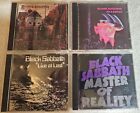 Instant BLACK SABBATH collection!  GREAT lot of 4 CDs!  OZZY fans MUST SEE!