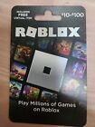 $100 Roblox Physical Gift Card Includes Free Virtual Item (selling for $90)