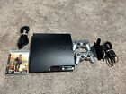 Sony PlayStation 3 PS3 Slim Console Bundle CECH-2101A 2 Wireless Controllers MW2