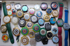 Lot of  38 Swatch-Watch Heads    VINTAGE    L@@K & READ   WOW   NON-RUNNING