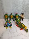 Lot of Vintage TMNT Ninja Turtles Action Figure Toy Undercover Don, Cheapskate,