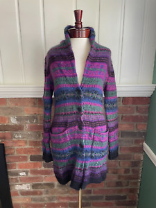 RALPH LAUREN Womens Mohair & Wool Cardigan Sweater w/Pockets Size XS MSRP $298