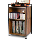 BOEASTER 3Tier Vinyl Record Player Stand Turntable Stand Storage Shelf 180LPs