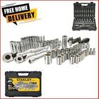 Sae Metric Mechanics Tool Set 85-piece Ratchet & Socket Sets 1/4 In. and 3/8 in