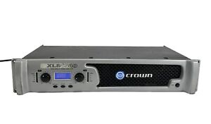 Crown XLS1500 DriveCore Bridgeable Two-Channel Power Amplifier ~ 200WPC into 8Ω