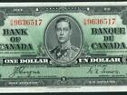 $1 1937 Bank of Canada - Ottawa ** DAILY CURRENCY AUCTIONS COMBINED SHIPPING