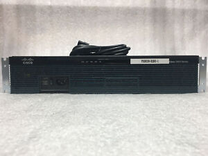 Cisco 2911/K9 Router ISR G2 w/ 3 GE 4 EHWIC 2 DSP 1 SM TESTED AND RESET