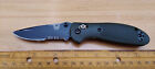 Benchmade 556 Green Handle with Black Blade