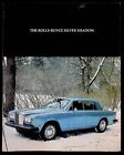 Rolls Royce 1977 Silver Shadow Original Car Sales Brochure