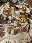 Coat Desert Camouflage Pattern Combat 6 Color Chocolate Chip SMALL Short
