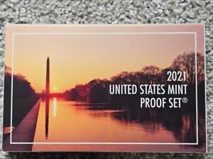 2021(S) US MINT 2021 7-PC PROOF COIN SET - COA, BOX, OGP FROM MINT