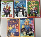 Wiggles, Top of the Tots Children DVD Lot 5 Halloween & Christmas Movies