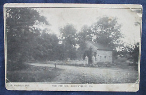 ca1910 Berryville Virginia Old Chapel Postcard