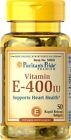 Puritan's Pride Vitamin E for Heart Health support 400 IU (180 mg) 50 Softgels