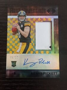 New Listing2022 Illusions First Impressions Kenny Pickett Rookie Patch Auto /50 #101...