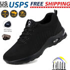 Womens Size Sneaker Work Shoes Steel Toe Indestructible Lightweight Safety Shoes