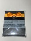 Amazon Gift Card Box Black with Orange Ribbon (BOX ONLY - NO GIFT CARD)