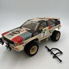 Tamiya Radio Control 1/12 Scale Rc Audi Quattro Rally #58036 Vintage For Project