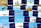 Aeroflot Russian Airlines Lot (23) Cards Entire Fleet Planes Helicopters Details