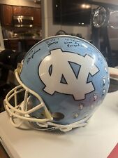 game used college football helmet unc tarheels Corey holliday Autographed