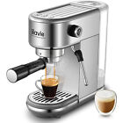 ILAVIE 20Bar 1450W Espresso Machine Stainless Home Latte Cappuccino Coffee Maker