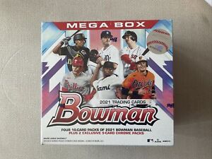 2021  Bowman Baseball Mega Box Brand New FACTORY SEALED NEW