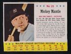1963 JELL-O Mickey Mantle #15 New York Yankees FR-GOOD