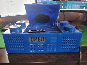 Lego Portable Cd Player Blue Stereo Boom Box Am/FM Radio RARE